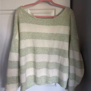 American eagle off the shoulder sweater